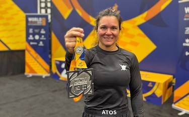 Jennisín Rosanía conquista plata mundial en No-Gi y reafirma su grandeza