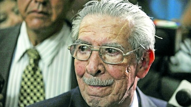 Tribunal inicia juicio contra Ríos Montt