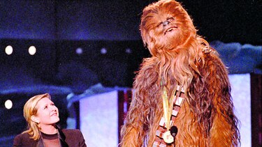 Muestran foto de Chewbacca