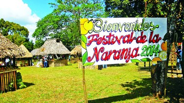 Churuquita Grande se apresta a celebrar el festival de la naranja