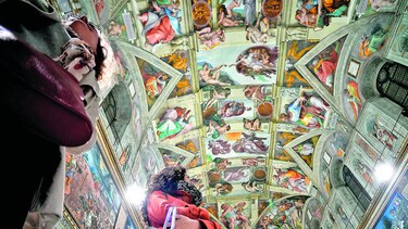 Capilla Sixtina es fotografiada con precisión inédita