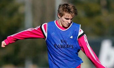 El Real Madrid inscribe a Odegaard en Liga de Campeones