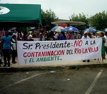 Piden saneamiento de cuenca del río La Villa
