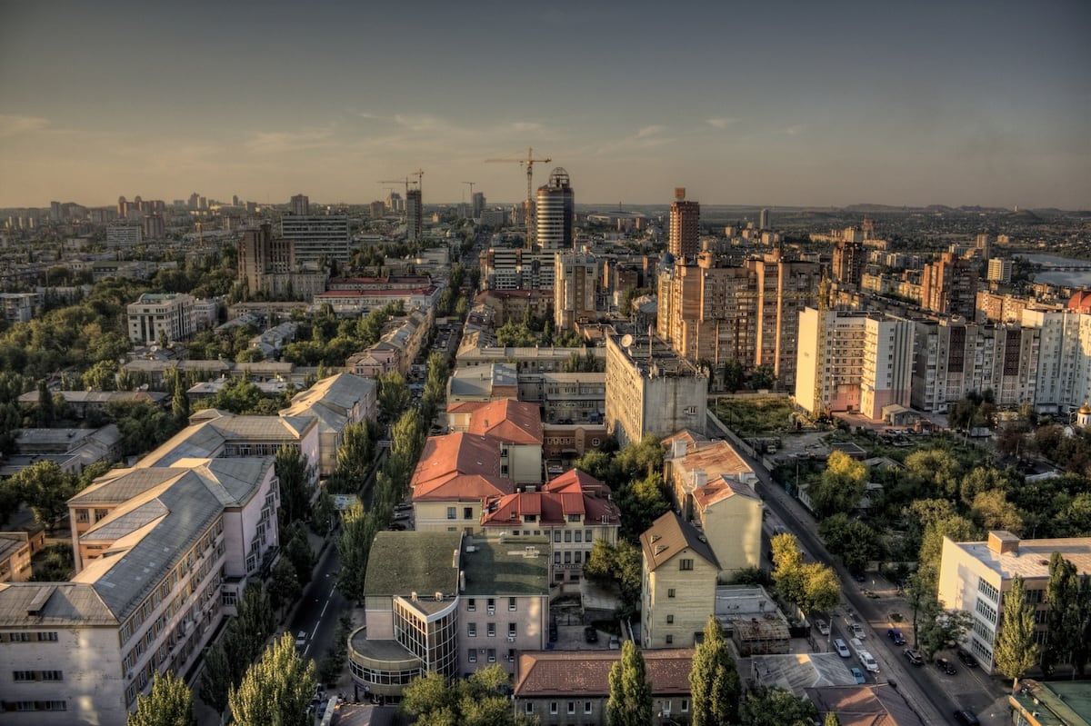Donetsk antes de la guerra