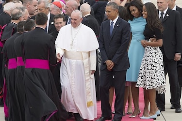 Papa Francisco inicia una histórica visita de cinco días a Estados Unidos