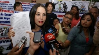 Zulay Rodríguez presenta demanda contra artículo de ley de descentralización