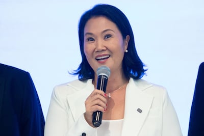 Keiko Fujimori consolida su primer lugar cuando se ha escrutado el 60% de los votos 