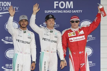 Rosberg saldrá desde la 'pole' en el Gran Premio de Japón