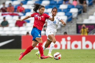Costa Rica golea a Panamá en la apertura del campeonato W de la Concacaf 2022