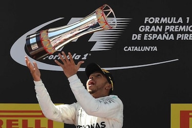 Hamilton gana Gran Premio de España