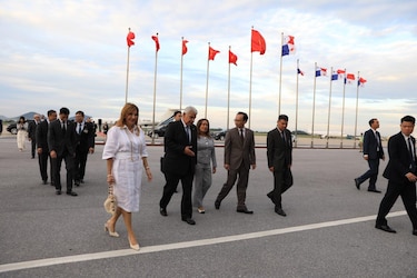 Con el avión presidencial fuera de servicio, Mulino habría recurrido a un vuelo chárter