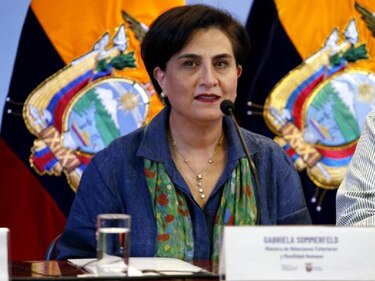 La canciller de Ecuador pide mayor integración para enfrentar el crimen transnacional