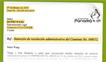 ATP, dispuesta a cancelar contrato