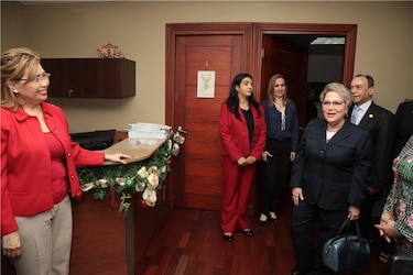 María Eugenia López asume el control de su despacho en la Corte