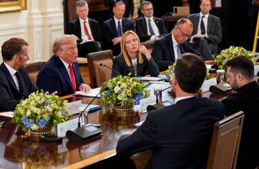 4 conclusiones de la reunión que Trump mantuvo en la Casa Blanca con Zelensky y varios líderes europeos