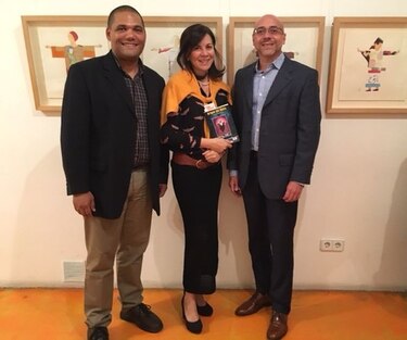 Eduardo Jaspe presenta su libro 'Origen del Ninfa' en Madrid