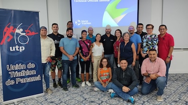 Dictan curso de oficiales técnicos de Triatlón Nivel I