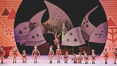 Espectáculo de danza a cargo de 700 bailarines