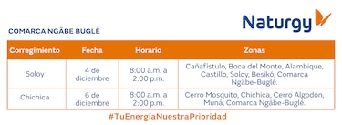 Trabajos de mantenimiento en la red eléctrica del 2 al 8 de diciembre de 2024
