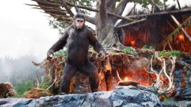 ´Dawn of the planet of the apes´, éxito en taquilla