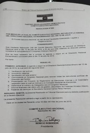 PRD va a Directorio Extraordinario en medio de hostilidades