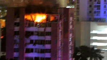 Carrasquilla: cuatro heridos tras explosión en un apartamento
