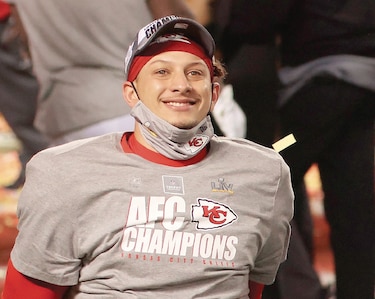 Patrick Mahomes es el favorito para ser el MVP del LV Super Bowl sobre Brady