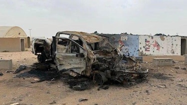 Las imágenes que revelan la destrucción causada por Irán en instalaciones militares de Estados Unidos