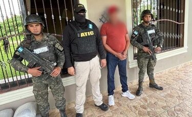 Capturan a un alcalde hondureño que estaría traficando drogas desde hace quince años