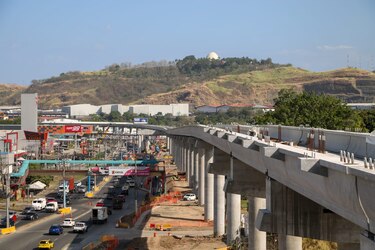 La estación y el viaducto del Metro hacia Villa Zaíta tienen un 92% de avance