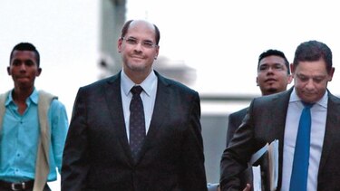 José Mimito Arias y su tesorero de campaña, cara a cara
