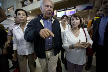 Expresidente Felipe González se va de Venezuela sin poder visitar a Leopoldo López