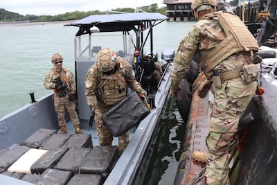 Así cayó el barco con 13.5 toneladas de droga en aguas del Pacífico panameño
