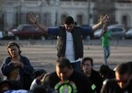 Marcha para pedir renuncia del presidente de Guatemala