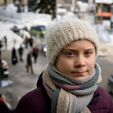 Greta Thunberg, desalojada de unas protestas en Noruega por la construcción de un parque eólico