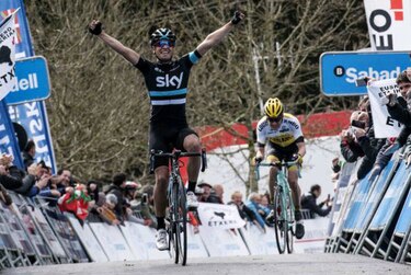 Mikel Landa se impone en segunda etapa de la Vuelta al País Vasco