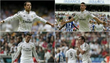 Real Madrid despliega su artillería y golea 8-2 al Deportivo