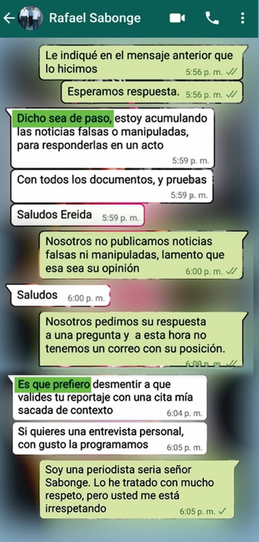 Ministro Sabonge: ¿Estructuras modulares de segunda?