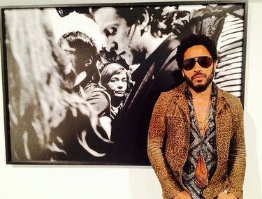 Lenny Kravitz exhibe su faceta de fotógrafo en el Art Basel de Miami