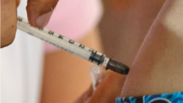 Unas 424 mil 391 personas vacunadas contra la influenza