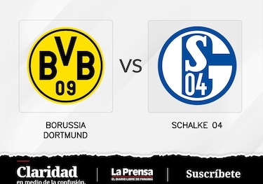 Borussia Dortmund tiene en su haber ocho victorias consecutivas de cara al partido con Schalke 04