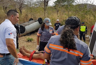 Accidente deja tres lesionados en La Pintada de Coclé