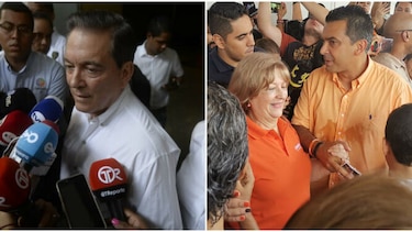 Candidatos hablan de 'cuidar los votos'