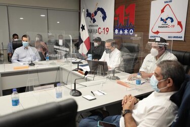 Cortizo explica a gremios del sector empresarial la estrategia de vacunación contra la Covid-19