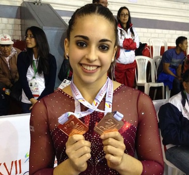 Isabella Amado logra segunda medalla en Juegos