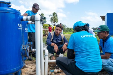 Baido, un proyecto de comunidades emberá y Unicef para sanear el agua