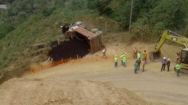 Un muerto deja vuelco en La Pitaloza