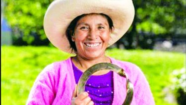 Campesina gana premio ambiental