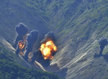 Demostración de fuerza de Estados Unidos frente a Corea del Norte