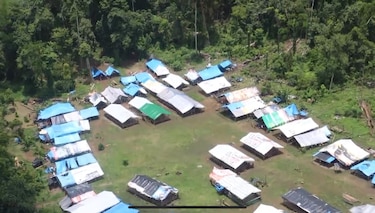 Senafront descubre un campamento clandestino de migrantes en Darién